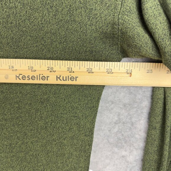 Worthington Knit Sweater Mens M Green Long Sleeve Crew Neck Acrylic Rayon - Picture 8 of 10